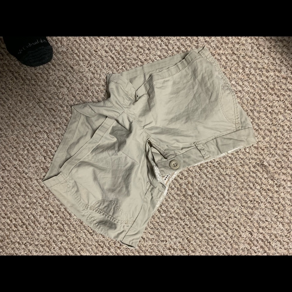 Tan shorts
